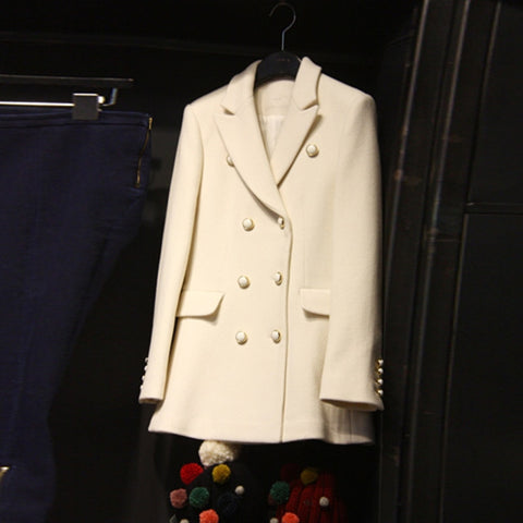 Classy Lady Fashion Pea Coat
