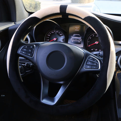 Plush Soft Steering Wheel Cover