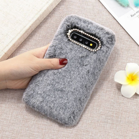 Cute and Stylish Fluffy Phone Case