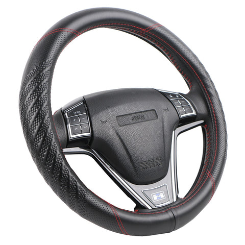 Leather Soft Steering Wheel Cover