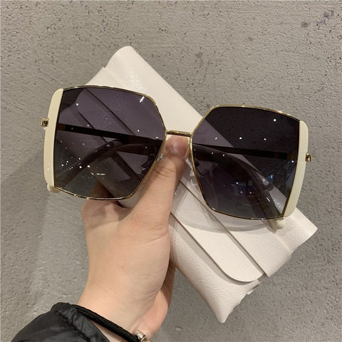 Butterfly Square Oversize Sunglasses