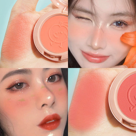 Rosy Cheek Peach Powder Blush